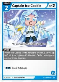 Captain IceCookie - Brave Beginning - CookieRun: Braverse TCG card