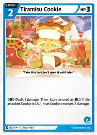 Tiramisu Cookie - Brave Beginning - CookieRun: Braverse TCG card