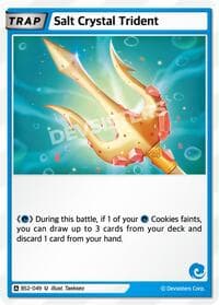 Salt Crystal Trident - Brave Beginning - CookieRun: Braverse TCG card