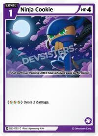 Ninja Cookie - Brave Beginning - CookieRun: Braverse TCG card