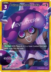 Poison Mushroom Cookie (055) - Brave Beginning - CookieRun: Braverse TCG card