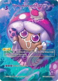 Poison Mushroom Cookie (055) (SUR) - Brave Beginning - CookieRun: Braverse TCG card