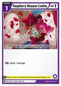 Raspberry Mousse Cookie - Brave Beginning - CookieRun: Braverse TCG card