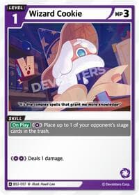Wizard Cookie - Brave Beginning - CookieRun: Braverse TCG card