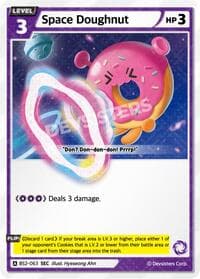 Space Doughnut (SEC) - Brave Beginning - CookieRun: Braverse TCG card