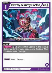 Twizzly Gummy Cookie - Brave Beginning - CookieRun: Braverse TCG card