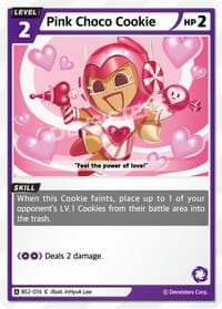 Pink Choco Cookie - Brave Beginning - CookieRun: Braverse TCG card