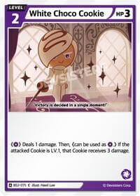 White Choco Cookie - Brave Beginning - CookieRun: Braverse TCG card