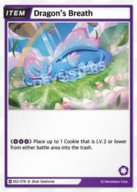 Dragon's Breath - Brave Beginning - CookieRun: Braverse TCG card