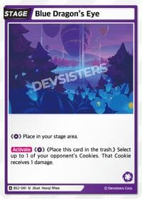 Blue Dragon's Eye - Brave Beginning - CookieRun: Braverse TCG card