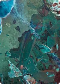 Thanos, the Mad Titan Art Card (6/9) - Art Series: Marvel Super Heroes - Magic: The Gathering card