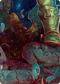Thanos, the Mad Titan Art Card (8/9) - Art Series: Marvel Super Heroes - Magic: The Gathering card