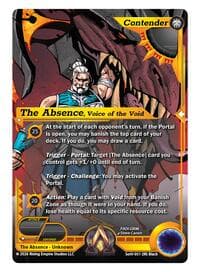 Absence, Voice of the Void - Spoils of the Vault - Alpha Clash card