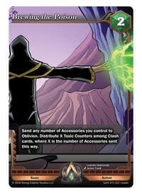 Brewing the Poison - Spoils of the Vault - Alpha Clash card