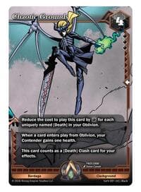 Chaotic Grounds - Spoils of the Vault - Alpha Clash card