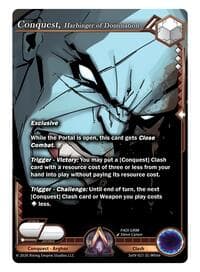 Conquest, Harbinger of Domination - Spoils of the Vault - Alpha Clash card