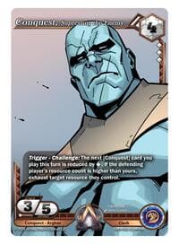 Conquest, Suppressing the Enemy - Spoils of the Vault - Alpha Clash card