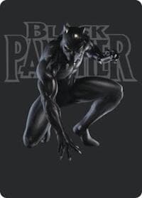 Black Panther, Hope Enduring Art Card - Art Series: Marvel Super Heroes - Magic: The Gathering card