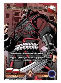 Conquest, the Unrivaled - Spoils of the Vault - Alpha Clash card