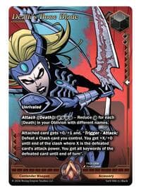 Death's Bone Blade - Spoils of the Vault - Alpha Clash card