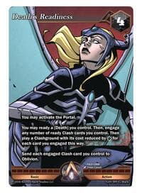 Death's Readiness - Spoils of the Vault - Alpha Clash card