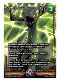 Defiler's Domain - Spoils of the Vault - Alpha Clash card