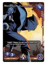 Marcus, Always Ready - Spoils of the Vault - Alpha Clash card