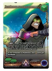 Pestilence, Growing Contagion - Spoils of the Vault - Alpha Clash card