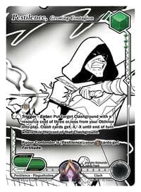 Pestilence, Growing Contagion (Ink) - Spoils of the Vault - Alpha Clash card