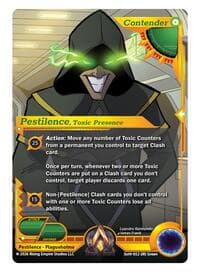 Pestilence, Toxic Presence - Spoils of the Vault - Alpha Clash card