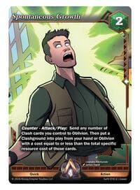 Spontaneous Growth - Spoils of the Vault - Alpha Clash card