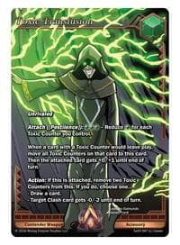 Toxic Transfusion (047) - Spoils of the Vault - Alpha Clash card