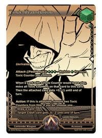 Toxic Transfusion (036) - Spoils of the Vault - Alpha Clash card