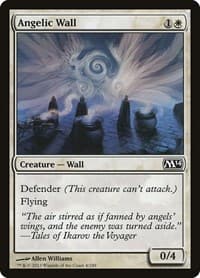 Angelic Wall - Magic 2014 (M14) - Magic: The Gathering card