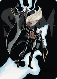 Storm, Windrider Art Card - Art Series: Marvel Super Heroes - Magic: The Gathering card