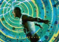 Black Bolt, Inhuman King Art Card (Gold-Stamped Signature) - Art Series: Marvel Super Heroes - Magic: The Gathering card