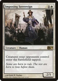 Imposing Sovereign - Magic 2014 (M14) - Magic: The Gathering card