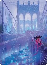 Swamp Art Card - Art Series: Marvel Super Heroes - Magic: The Gathering card