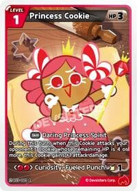 Princess Cookie (001) - Age of Heroes and Kingdoms - CookieRun: Braverse TCG card
