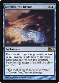 Dismiss into Dream - Magic 2014 (M14) - Magic: The Gathering card