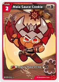 Mala Sauce Cookie (005) - Age of Heroes and Kingdoms - CookieRun: Braverse TCG card