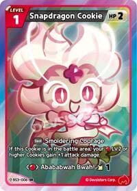 Snapdragon Cookie - Age of Heroes and Kingdoms - CookieRun: Braverse TCG card
