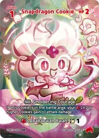 Snapdragon Cookie (SSR) - Age of Heroes and Kingdoms - CookieRun: Braverse TCG card