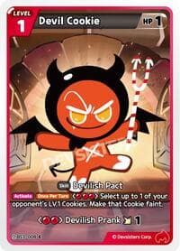 Devil Cookie - Age of Heroes and Kingdoms - CookieRun: Braverse TCG card