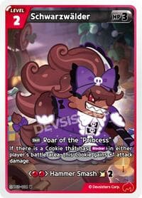 Schwarzwalder - Age of Heroes and Kingdoms - CookieRun: Braverse TCG card