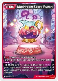 Mushroom Spore Punch - Age of Heroes and Kingdoms - CookieRun: Braverse TCG card