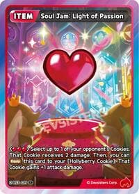 Soul Jam: Light of Passion - Age of Heroes and Kingdoms - CookieRun: Braverse TCG card