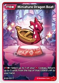 Miniature Dragon Boat - Age of Heroes and Kingdoms - CookieRun: Braverse TCG card