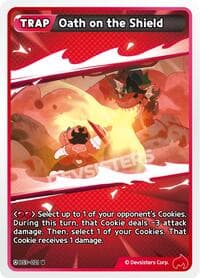 Oath on the Shield - Age of Heroes and Kingdoms - CookieRun: Braverse TCG card