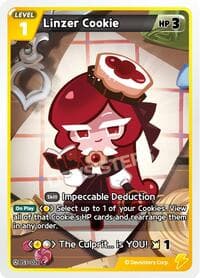 Linzer Cookie - Age of Heroes and Kingdoms - CookieRun: Braverse TCG card